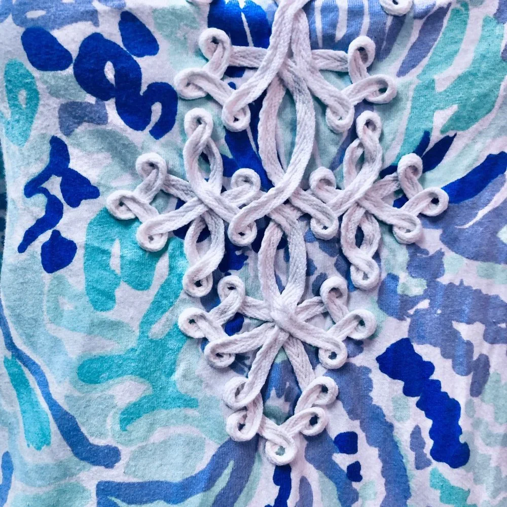 Lilly Pulitzer Embroidered Caftan Dress